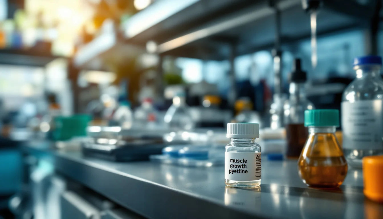 Research Peptides for Muscle Growth UK: Complete 2026 Science Guide