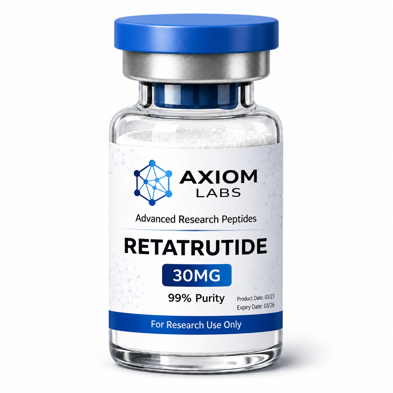 Retatrutide 30mg - Triple-Agonist Research Peptide