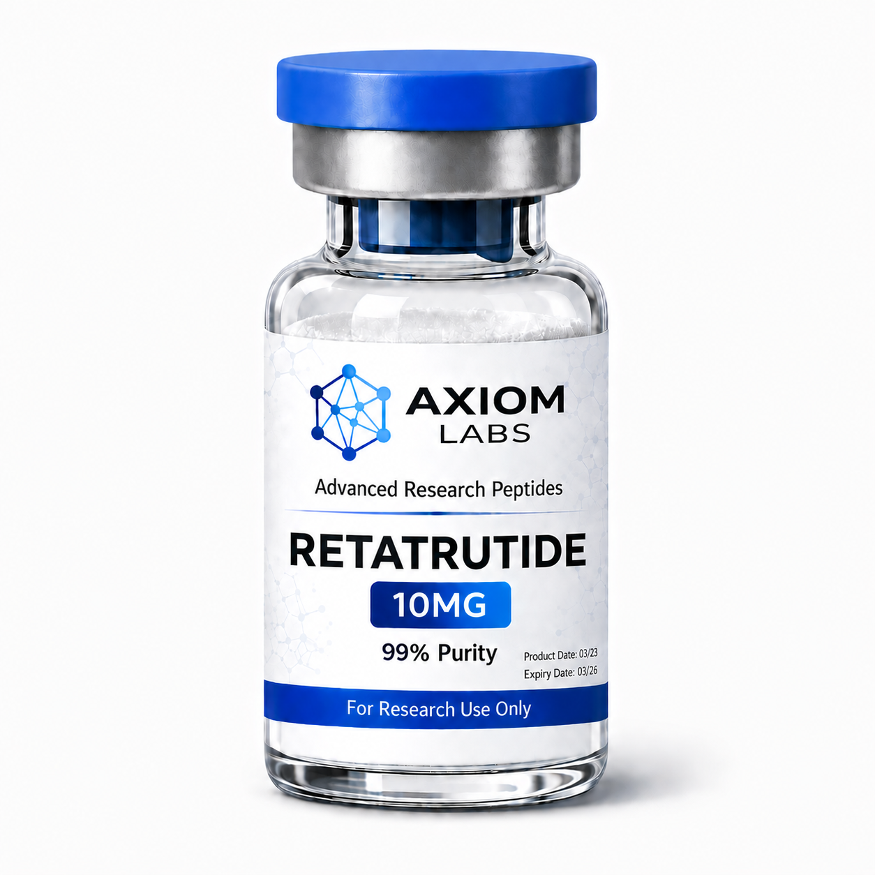 Retatrutide 10mg - Triple-Agonist Research Peptide