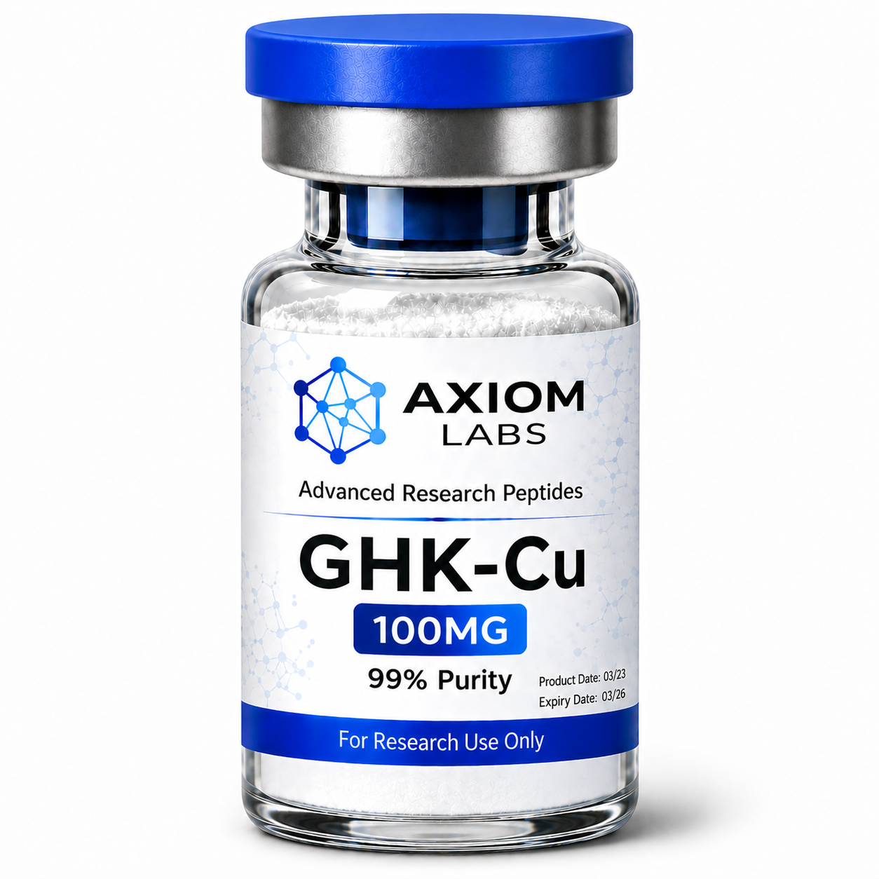 GHK-Cu 100mg Copper Peptide Research Compound