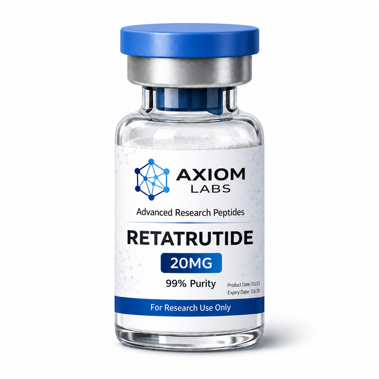 Retatrutide 20mg - Triple-Agonist Research Peptide