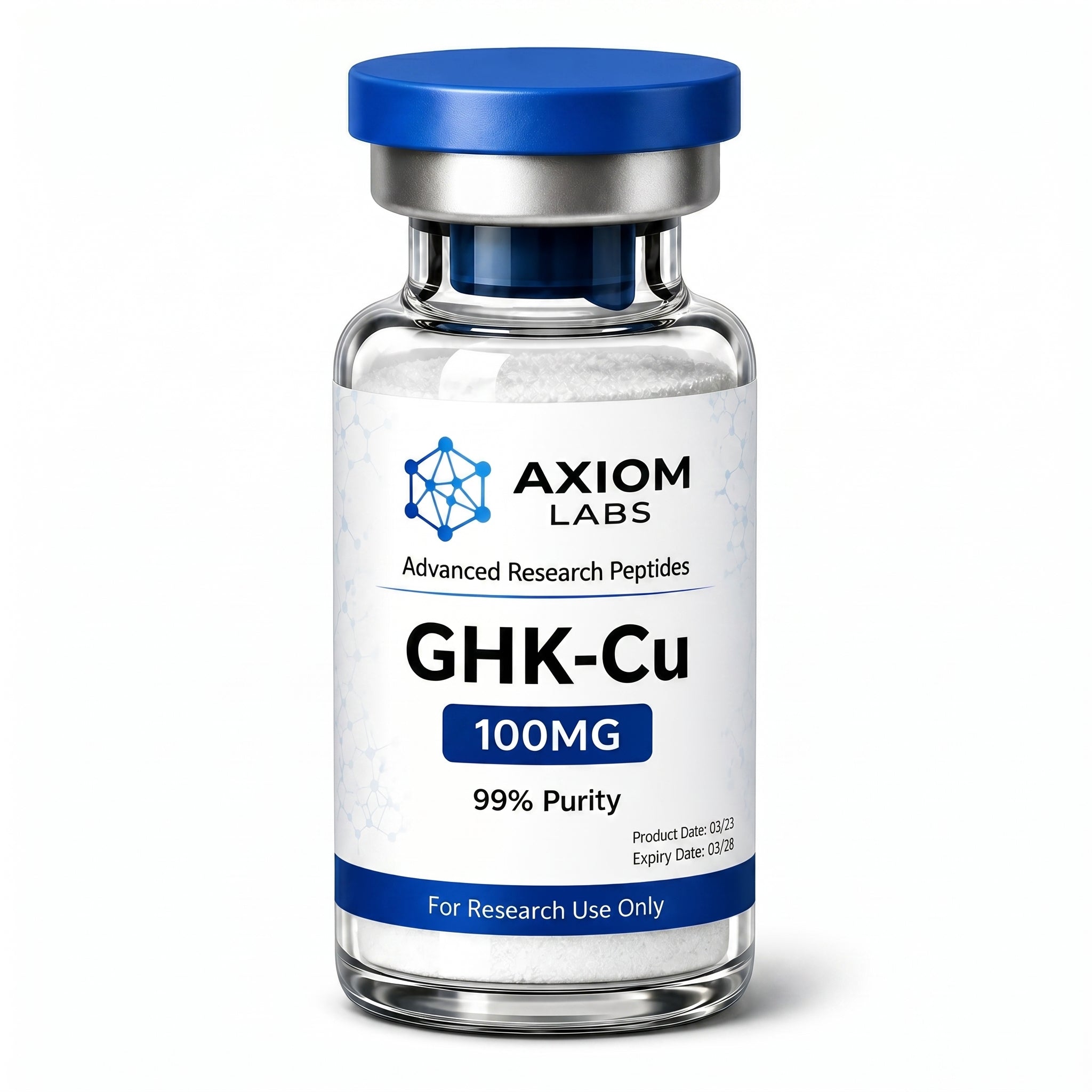 GHK-Cu 100mg Copper Peptide Research Compound